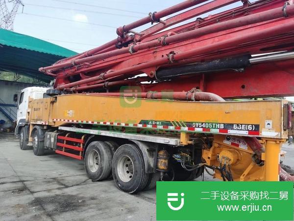湖南出售二手三一日野52米泵車