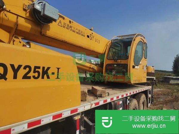 山東出售二手25k-1汽車吊