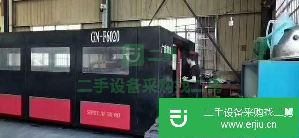 云南出售二手廣能GN-F6020交換臺(tái)激光切割機(jī)