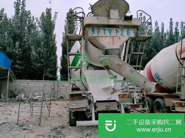 山西出售二手德龍國(guó)五大14方攪拌車