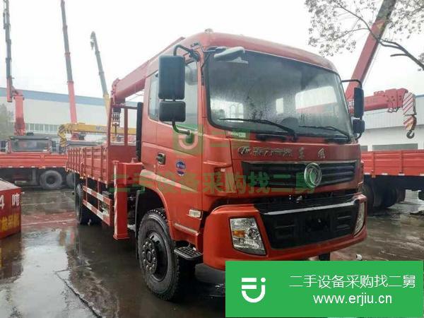 內蒙古出售二手5噸藍牌隨車吊