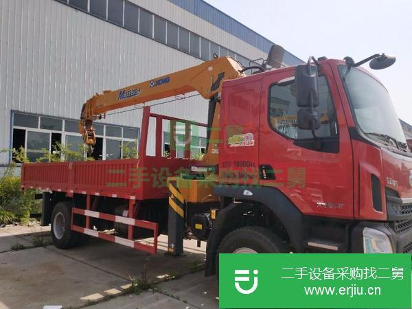 湖北出售二手8噸徐工隨車吊