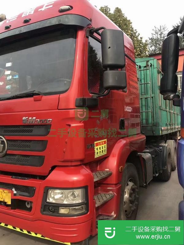 河北出售全保險德龍牽引車，375馬力雙驅