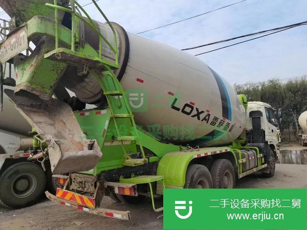 西藏出售二手國五歐曼后八輪16方攪拌罐車