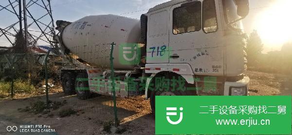 山東出售二手德龍14方攪拌車