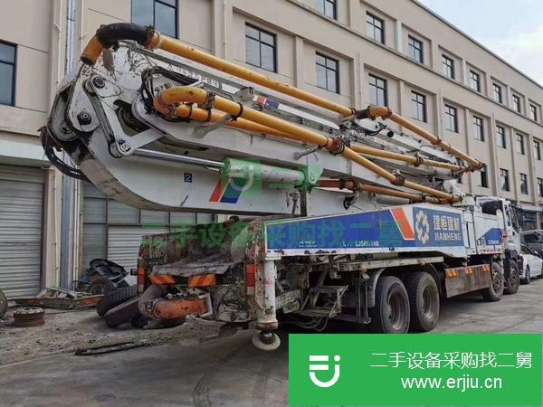 河北出售二手中聯52米泵車