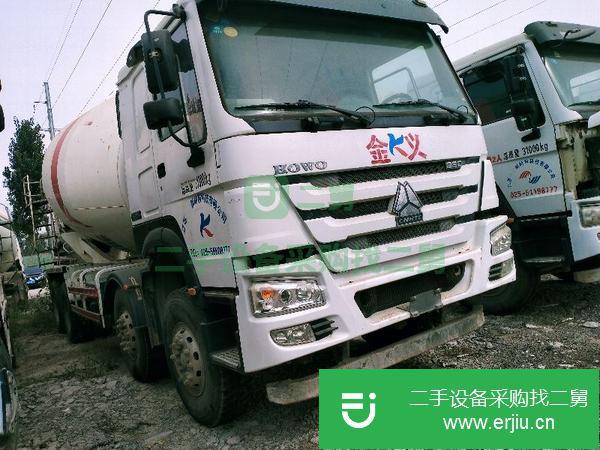 內蒙古出售二手大18方豪沃攪拌車