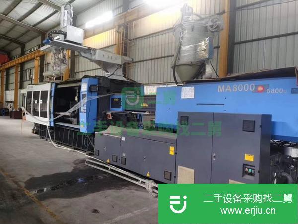 浙江出售二手海天800T注塑機