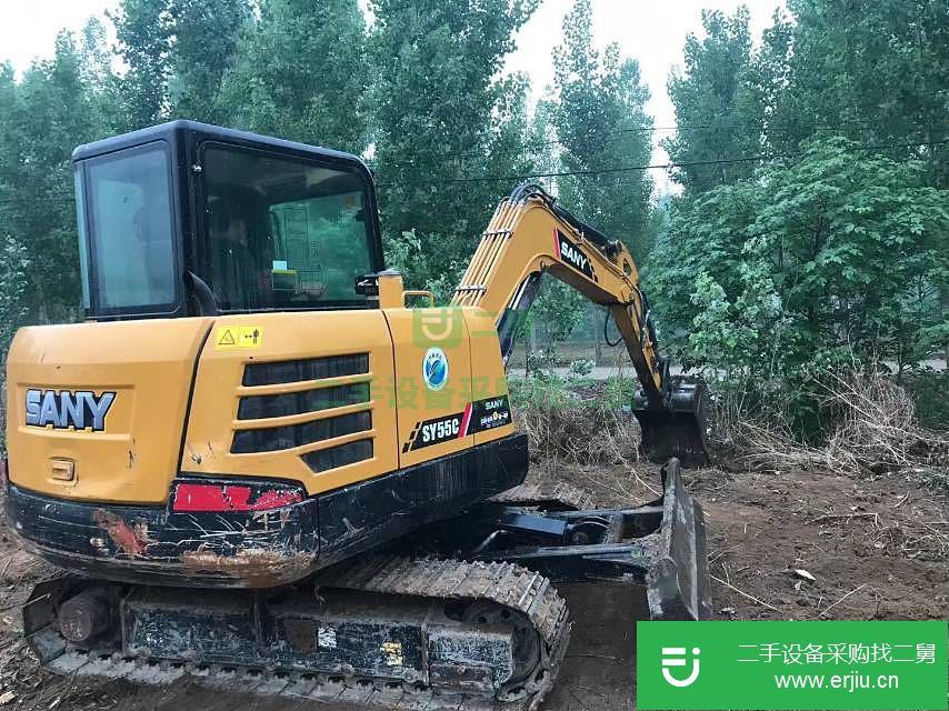 河北出售二手三一重工SY55C-9挖掘機