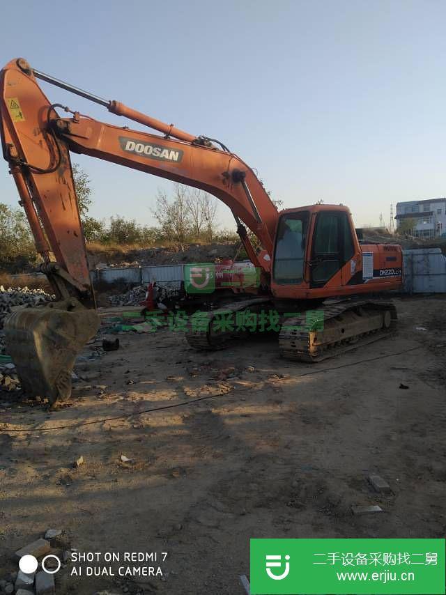 河南出售二手斗山DH220-7挖掘機