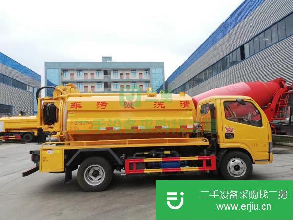 湖北出售二手東風清洗吸污車