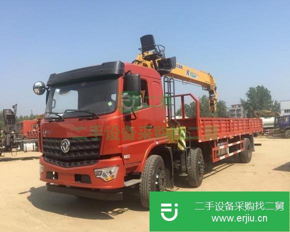 黑龍江出售二手徐工12噸隨車吊