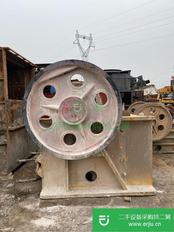 河南出售二手500×1500鄂式破碎機(jī)