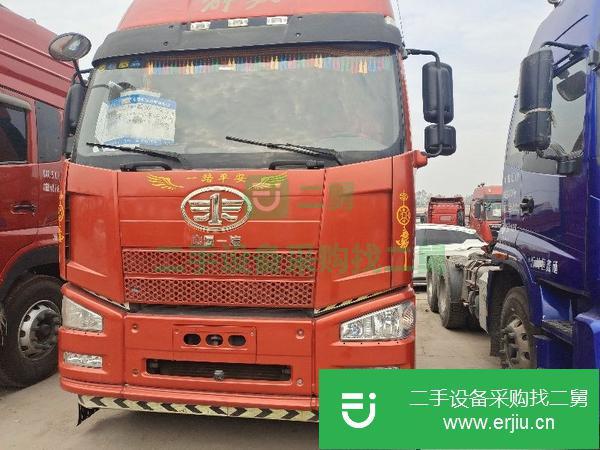 內蒙古出售二手解放j6p牽引車