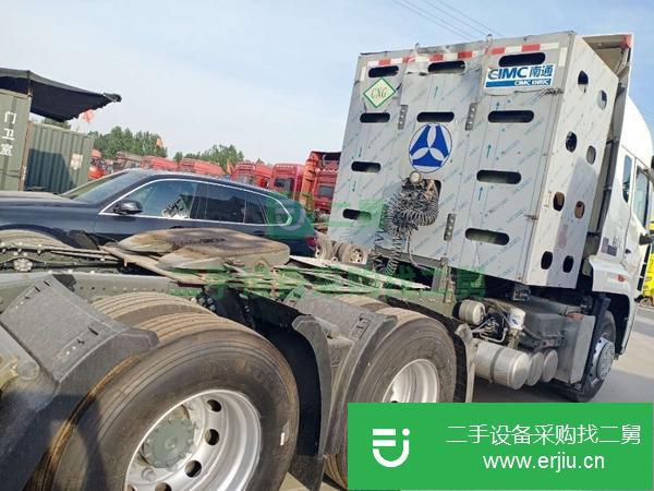 山東出售二手豪沃牽引車430馬力