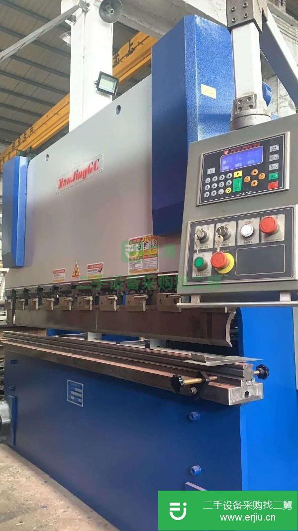 河南出售二手80噸x2.5米全數控伺服折彎機