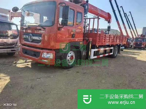 安徽出售二手14噸東風D913前四后八隨車吊