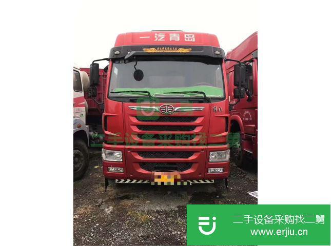 河北出售二手青島解放半掛車