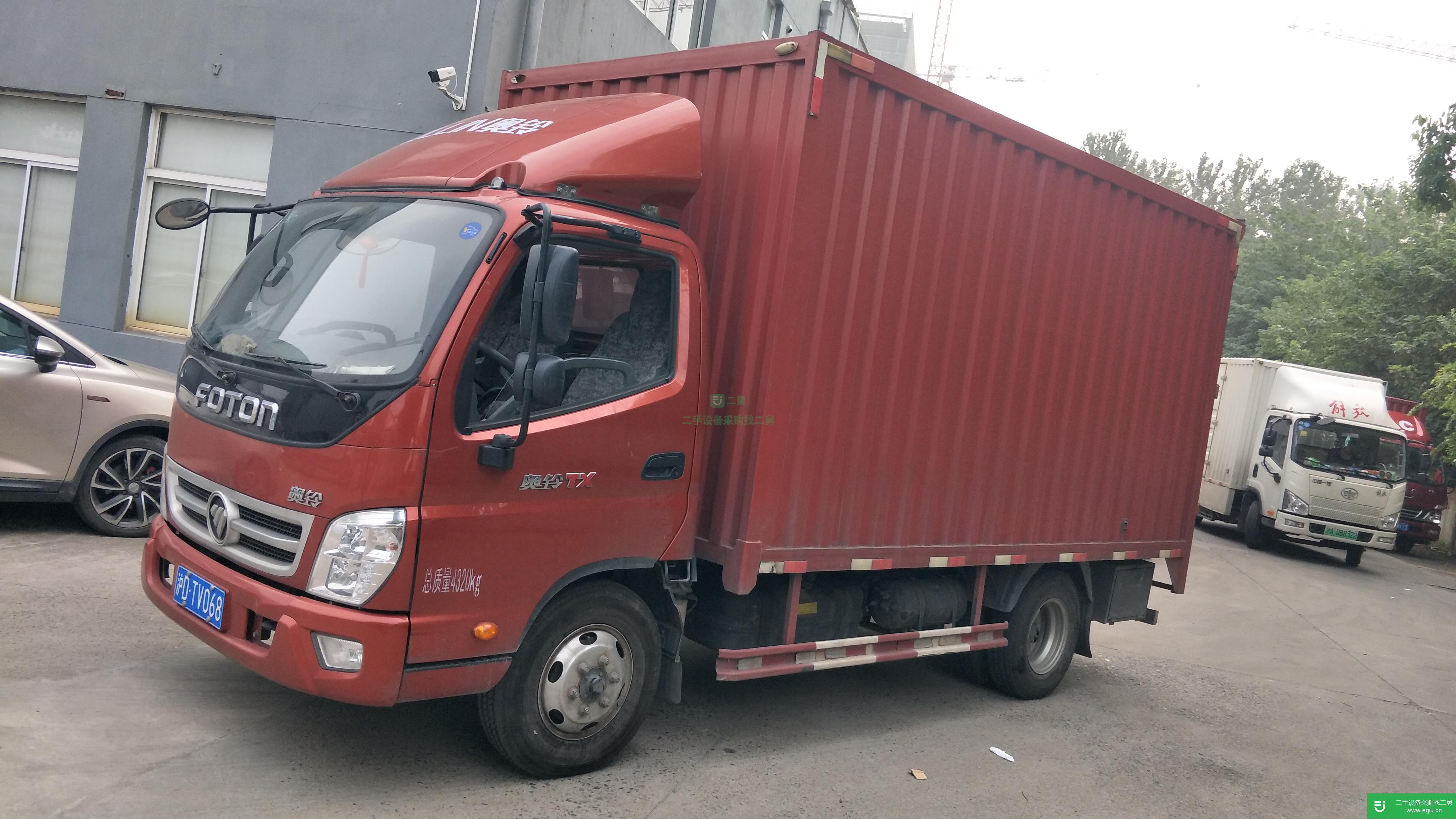 上海出售二手福田奧鈴箱式貨車