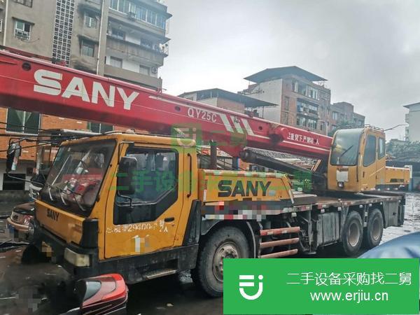 四川出售二手三一25C汽車吊