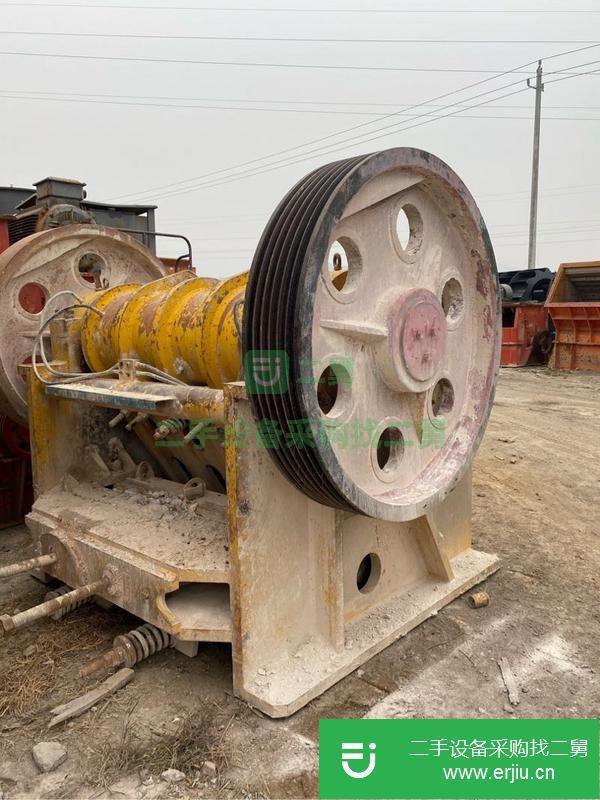 河南出售二手500×1500鄂式破碎機(jī)