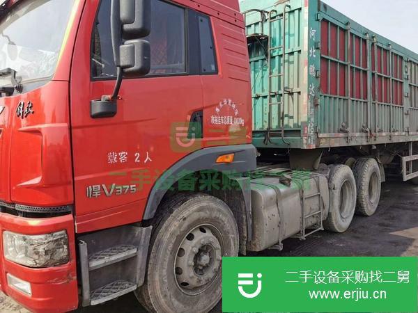 河北出售二手解放11.5米半掛車