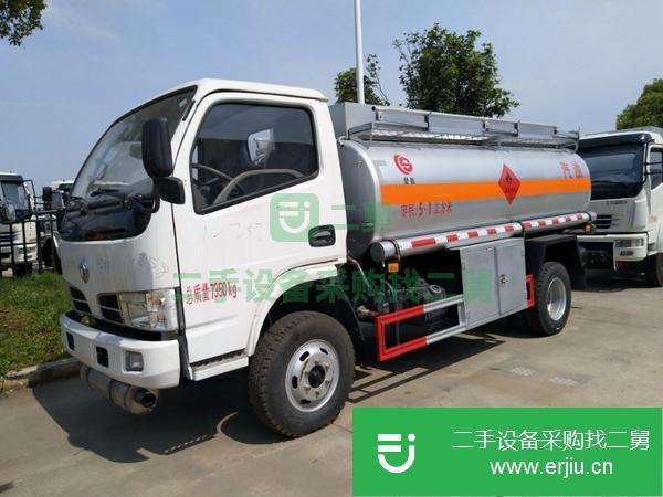 甘肅出售二手江淮8噸鋁合金油罐車