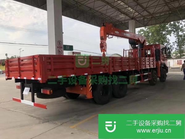 湖北出售二手徐工12噸隨車吊