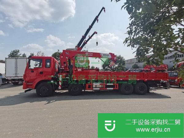 廣東出售二手14噸長興隨車吊