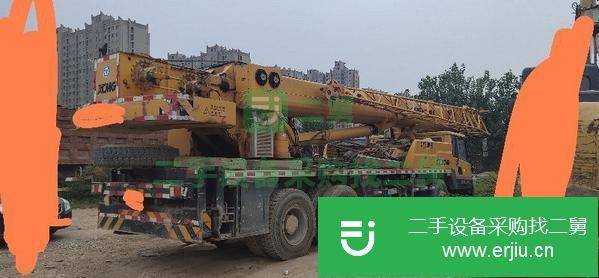 河南出售二手徐工吊車，四節臂