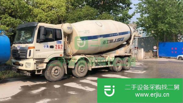 四川出售二手國五豪沃前四后八混凝土攪拌車