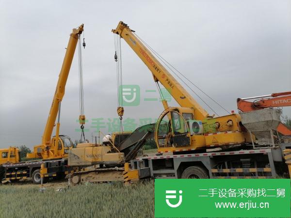 山東出售二手徐工五十六噸吊車