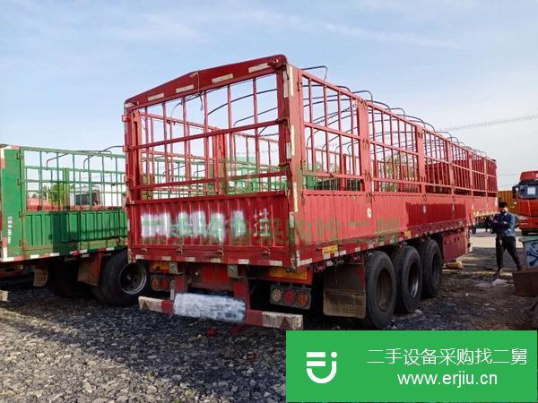 山東出售13米花籃半掛車