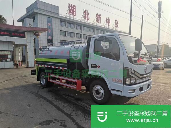 湖北出售二手東風多利卡12方灑水車