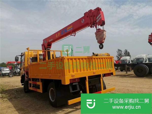 湖北出售二手大運藍牌隨車吊