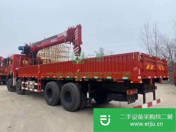湖北出售二手東風華神14噸隨車吊