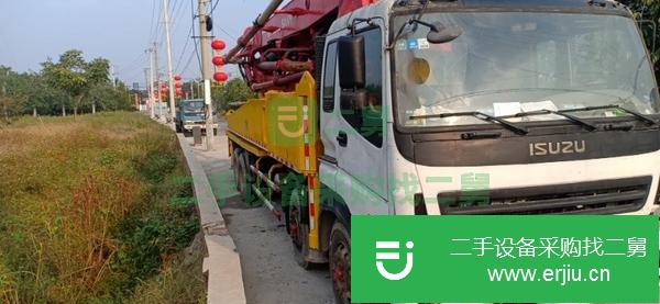 天津出售二手五十鈴48米泵車