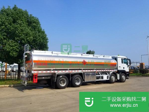陜西出售二手楚勝鋁合金前四后八鋁合金油罐車