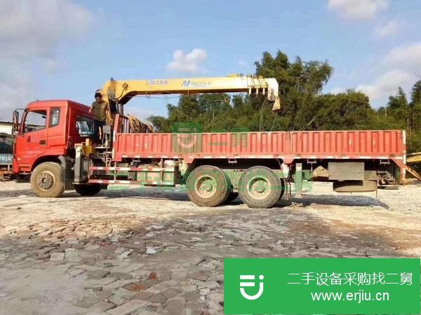 湖北出售二手徐工8噸隨車吊
