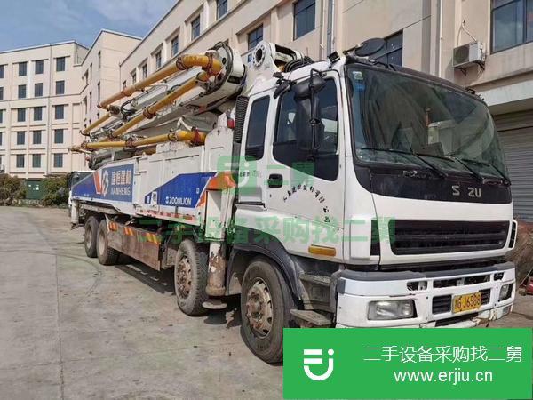 河北出售二手中聯52米泵車