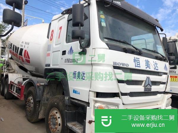 福建出售二手豪沃20方水泥攪拌車