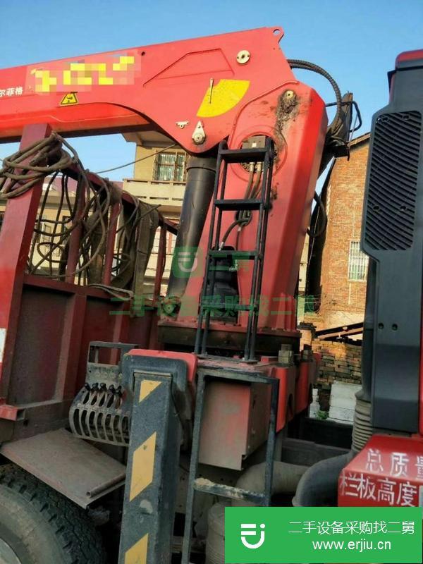 湖北出售二手德龍Ｍ３０００前四后八隨車吊