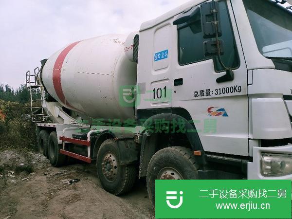 山西出售二手豪沃20方攪拌車