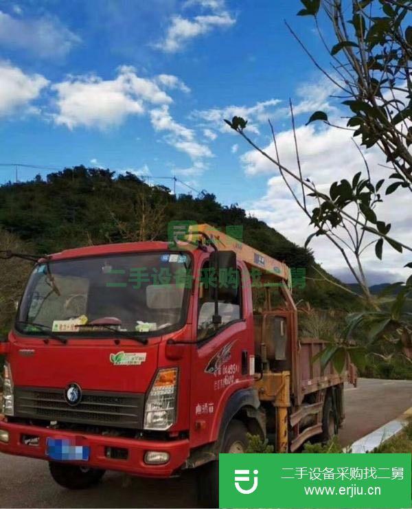 浙江出售二手石煤5噸隨車吊