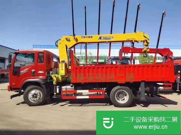 湖北出售二手4噸隨車吊