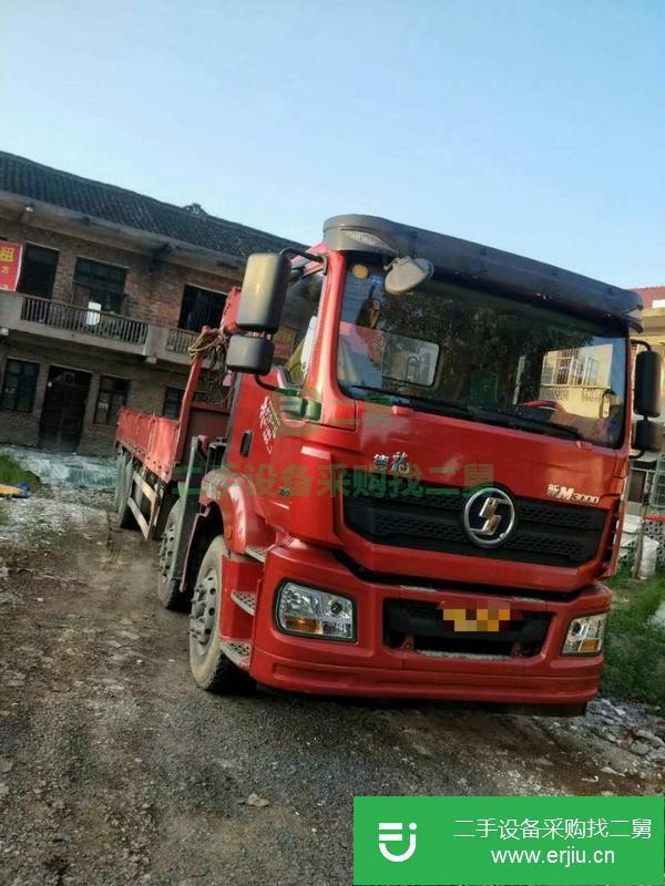 湖北出售二手德龍Ｍ３０００前四后八隨車吊