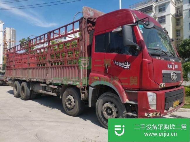 安徽出售二手青島解放前四后八高欄貨車
