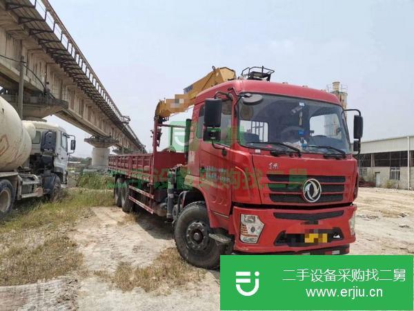 湖北出售二手徐工12噸隨車吊