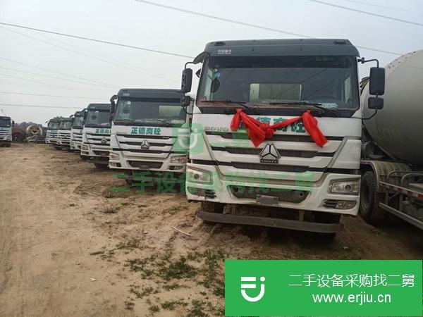 安徽出售二手豪沃22方國三攪拌車