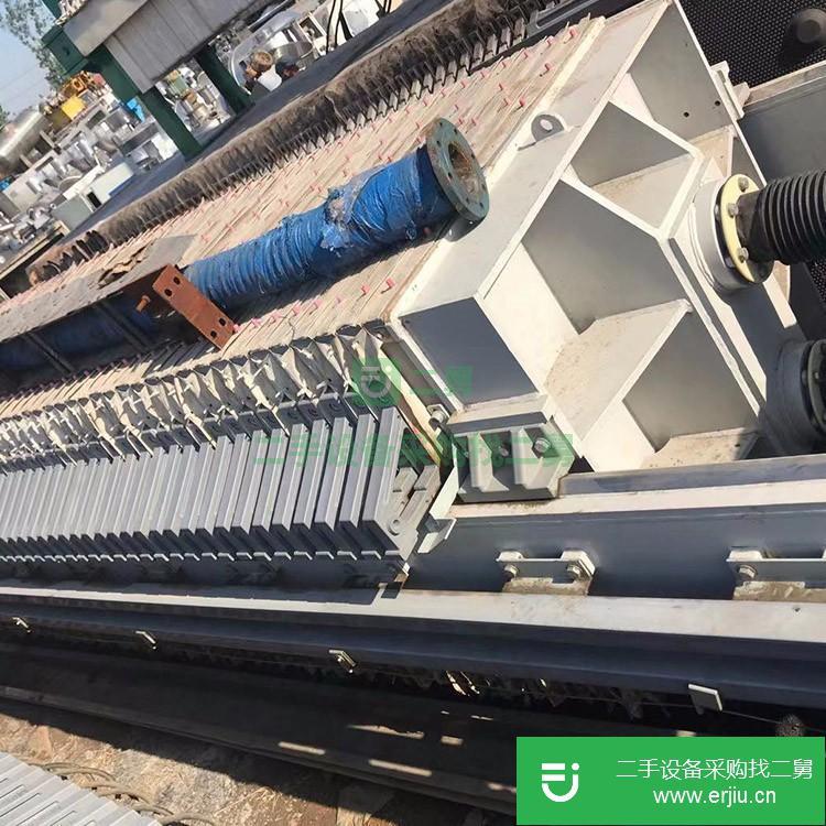 山東出售二手100平方自動隔膜壓濾機